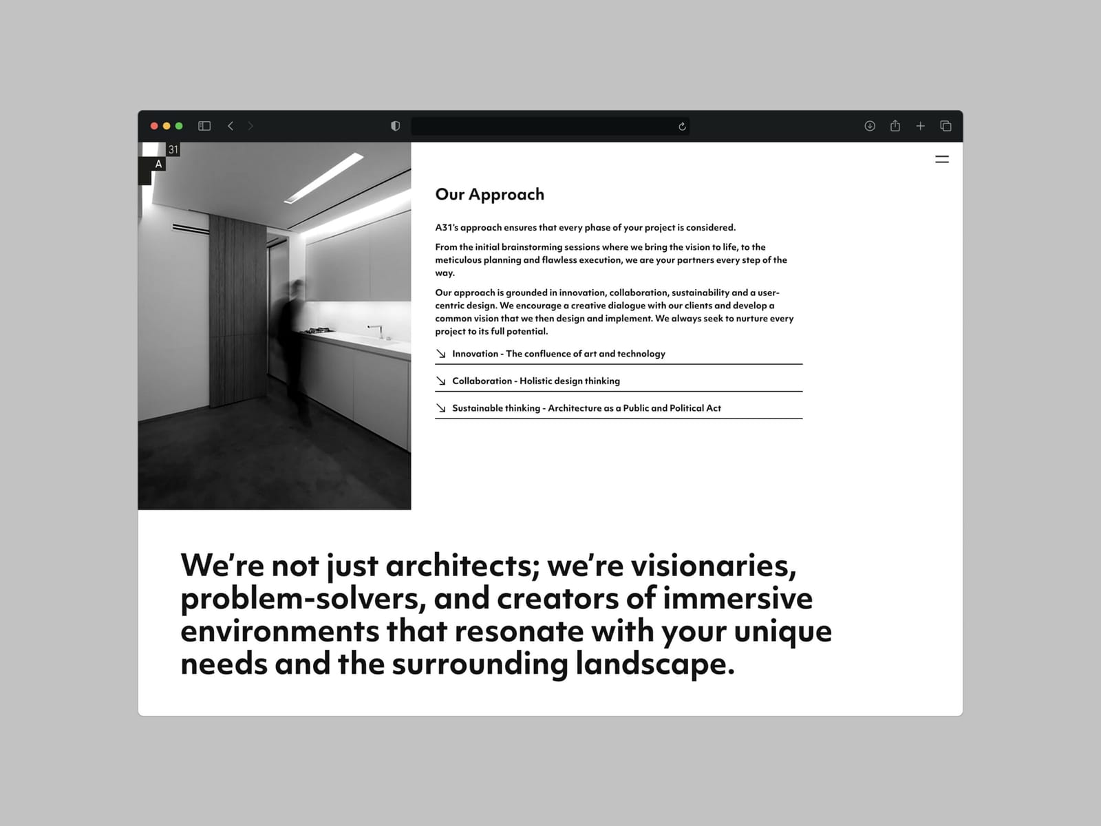a31 architecture web – 3/10