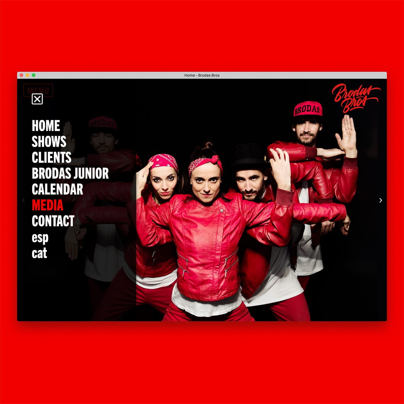 Brodas Bros website – 2/6