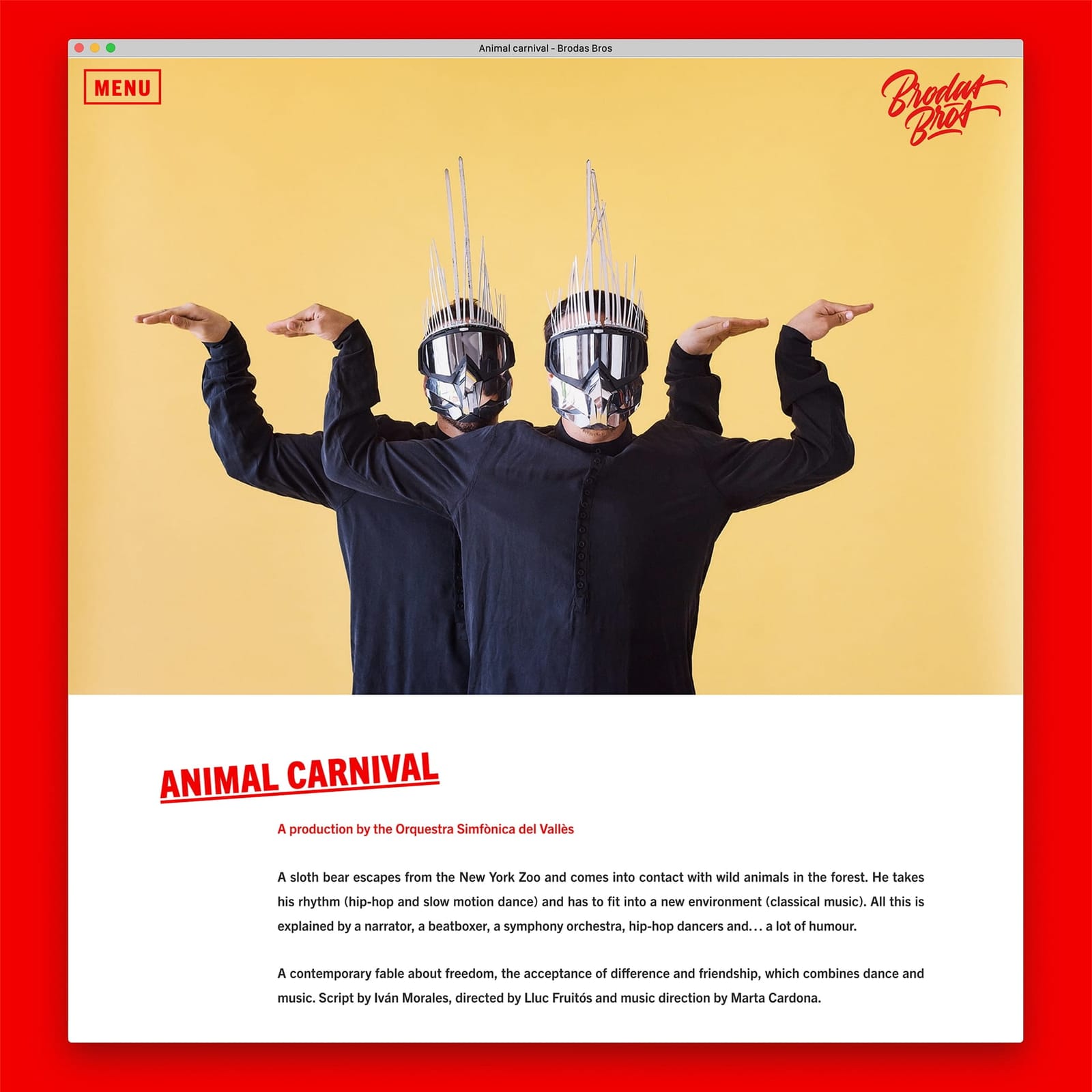 Brodas Bros website – 3/6