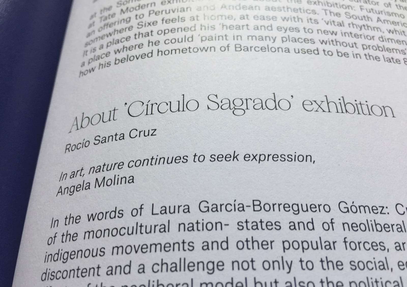 Sixe Paredes ‘Círculo Sagrado’ exhibition – 3/9