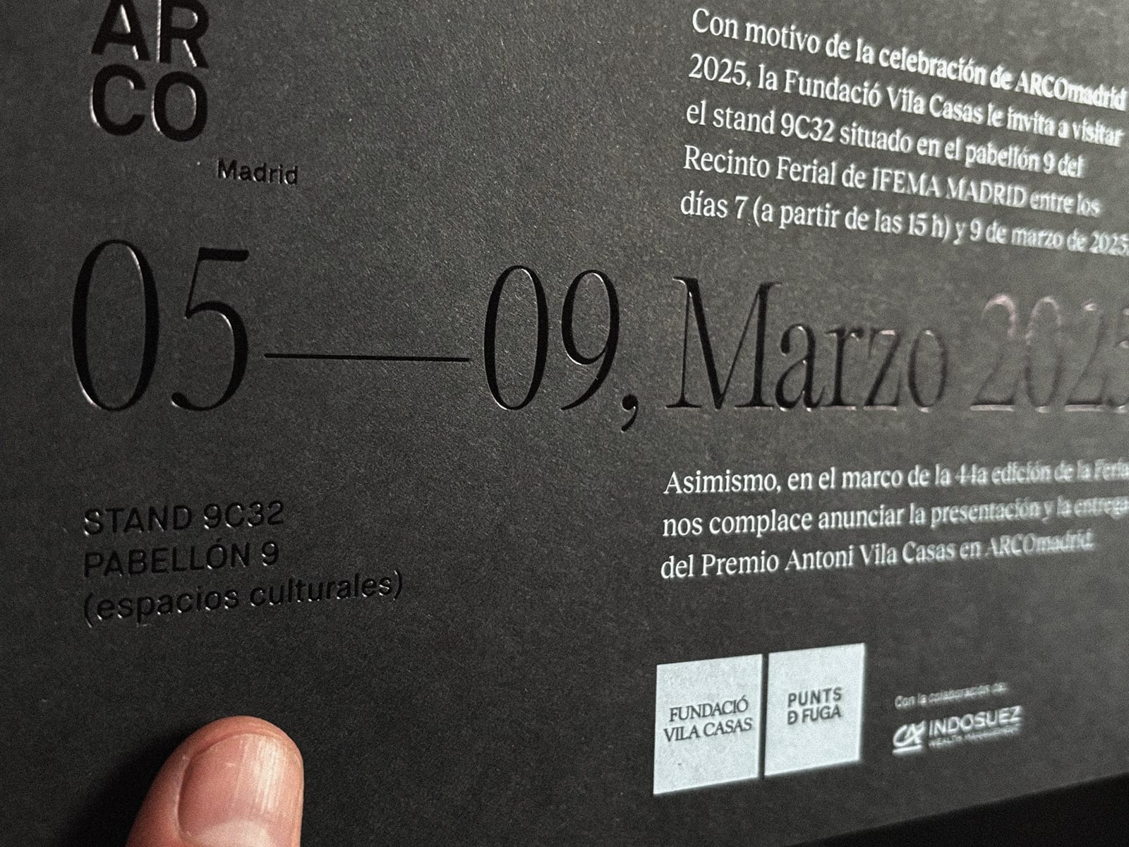 Fundació Vila Casas – ARCOmadrid – 1/5