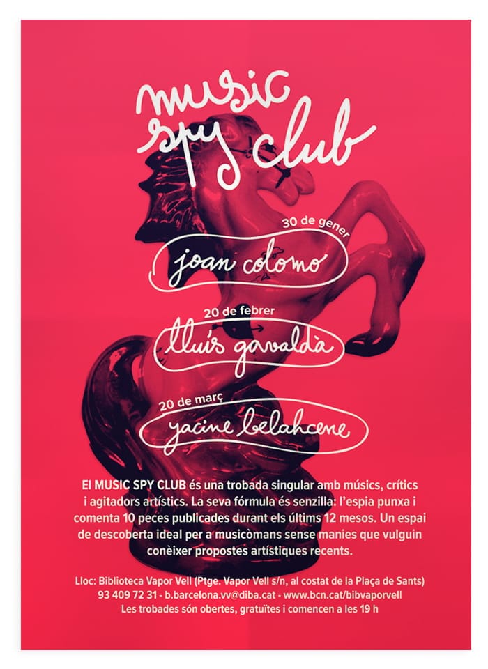 MUSIC SPY CLUB – 2/19