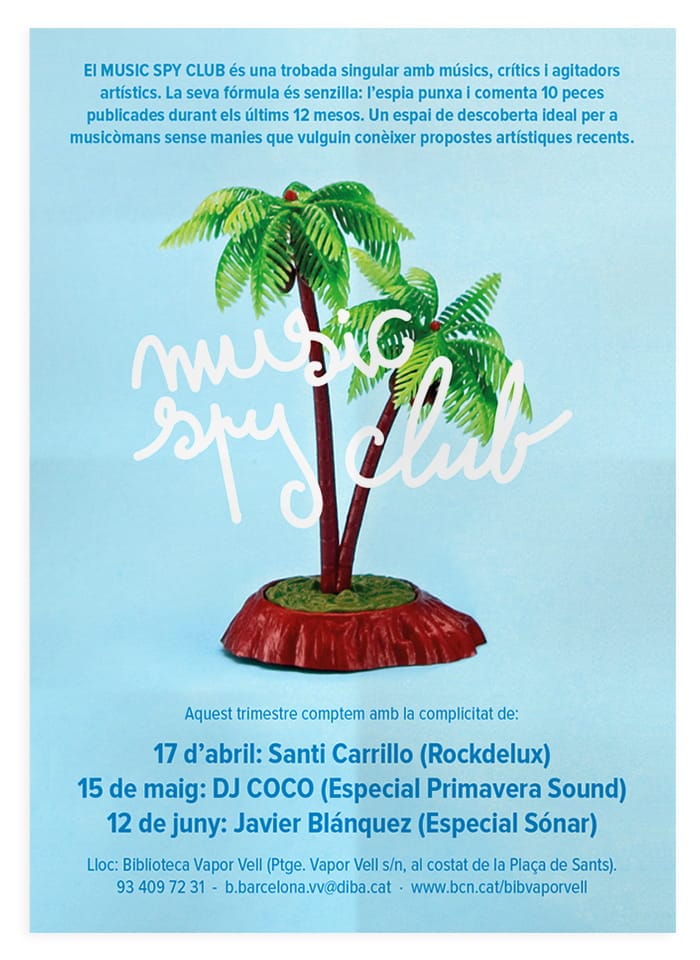 MUSIC SPY CLUB – 3/19
