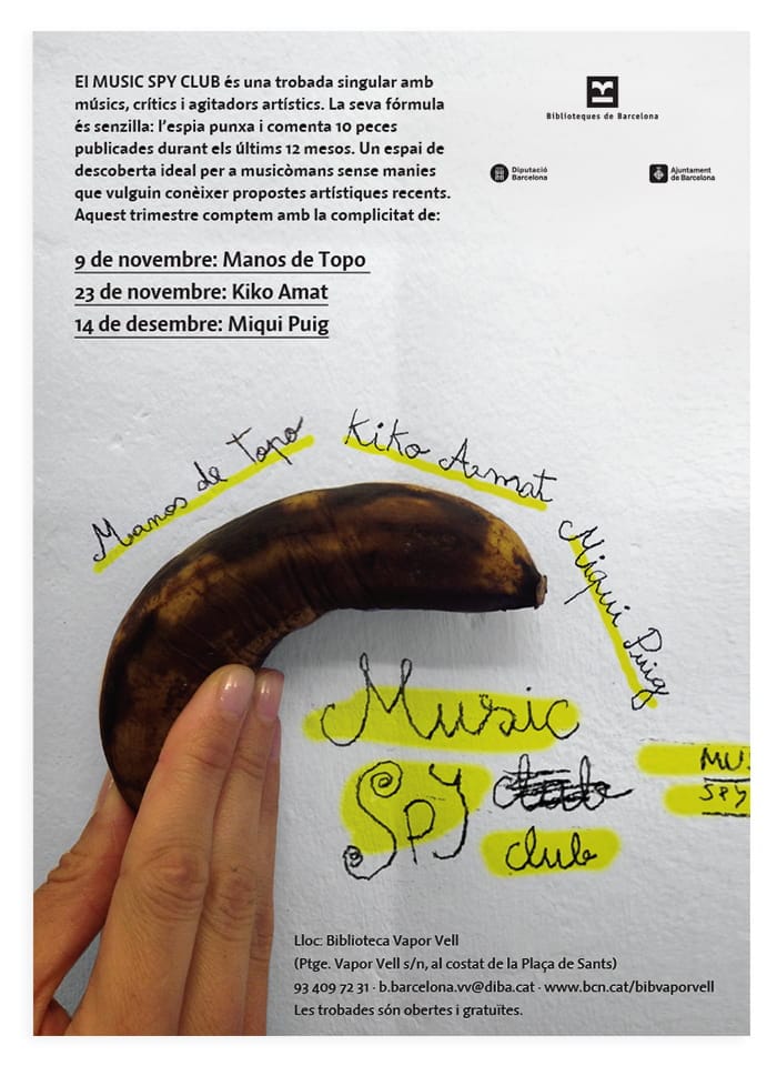 MUSIC SPY CLUB – 6/19