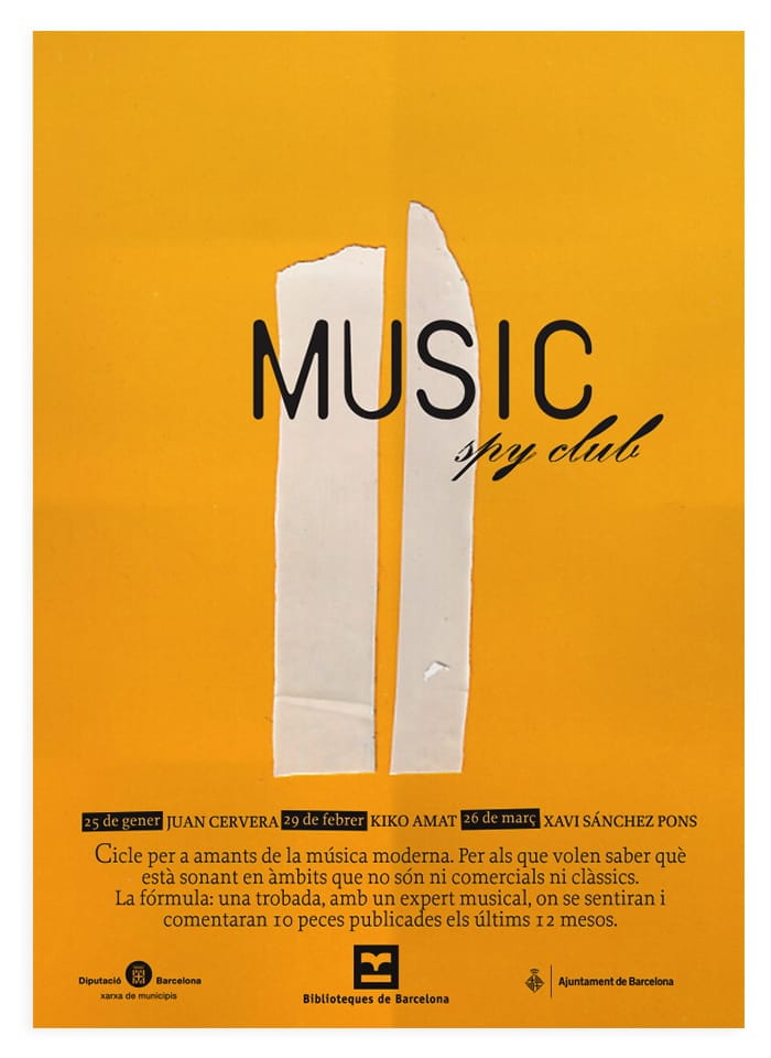 MUSIC SPY CLUB – 7/19