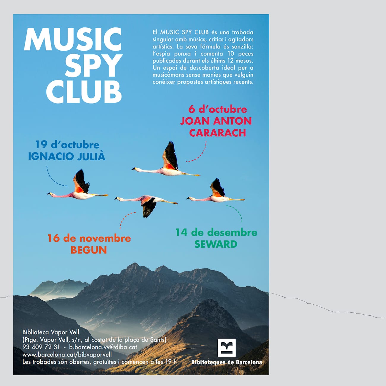 MUSIC SPY CLUB – 17/19