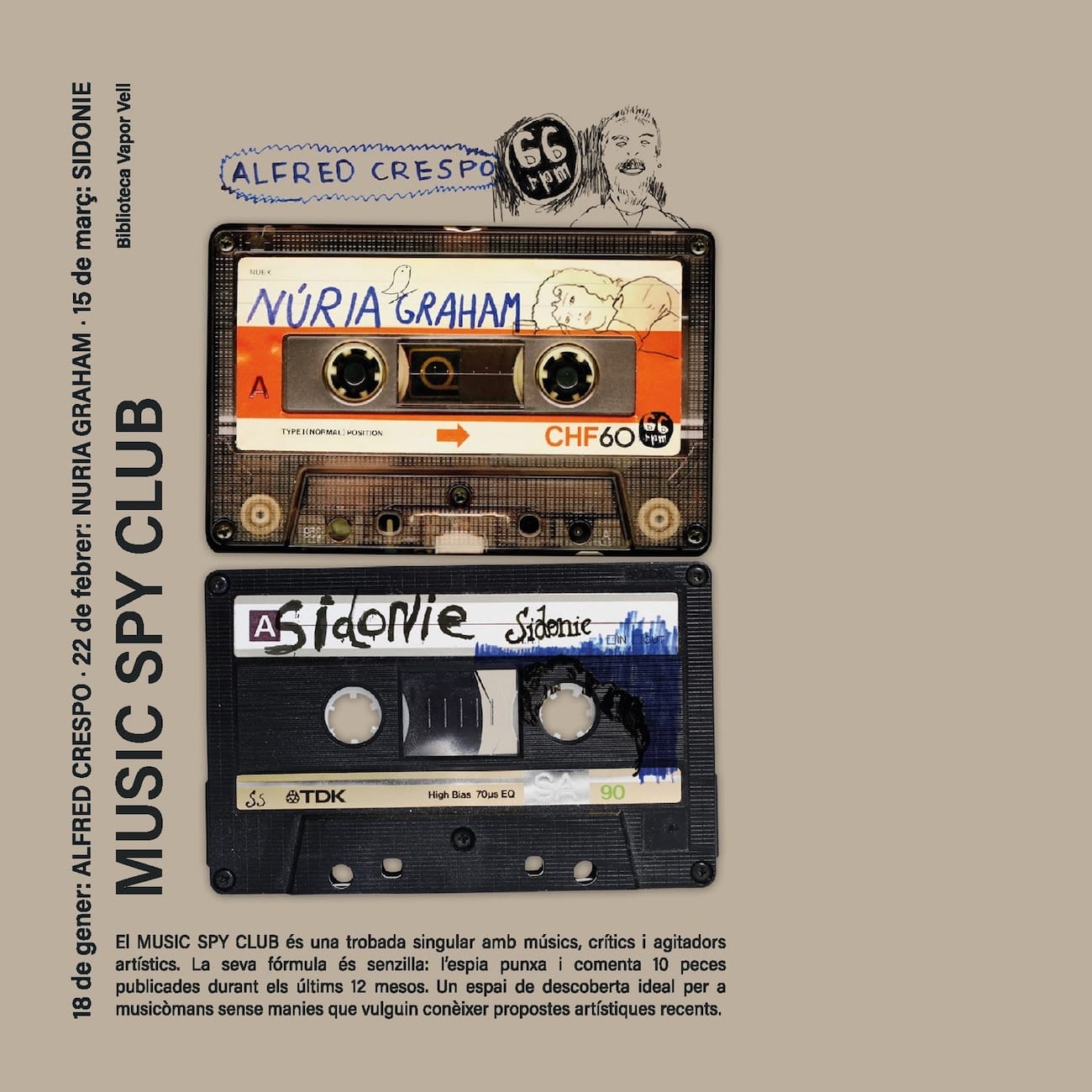 MUSIC SPY CLUB – 18/19